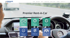 Desktop Screenshot of premier-rentacar.com